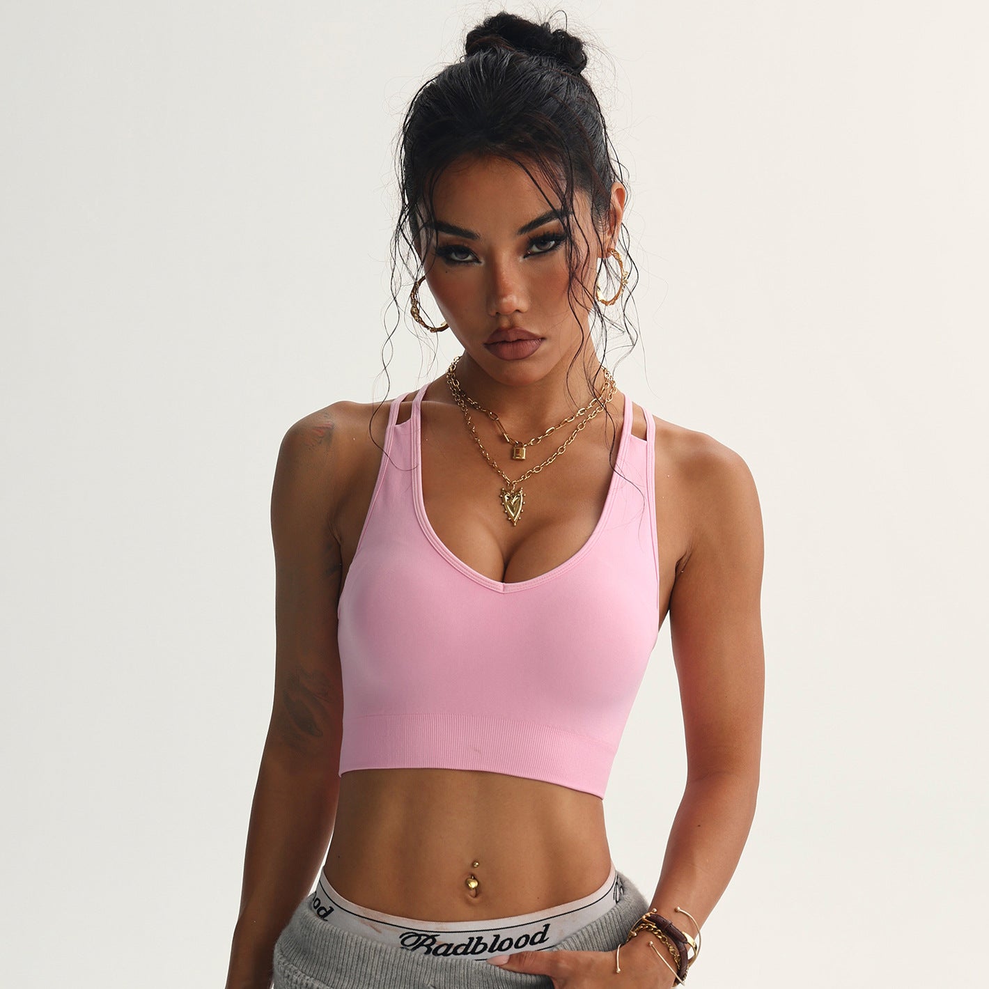 Women's sexy fitness yoga bra sports underwear