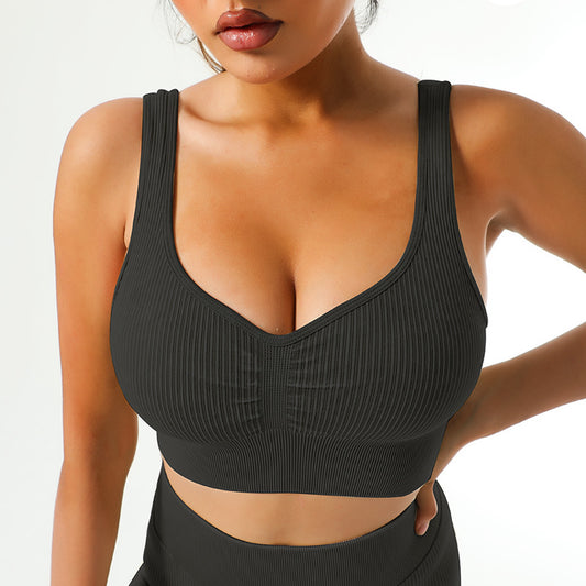 Women's bras, fitness tops, shockproof and quick-drying sports bras