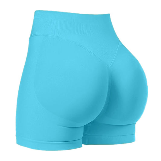 Women's High-Waisted Fitness Shorts Yoga Pants Quick-Drying Hip Lifting Breathable Running Gym Fitness Shorts Yoga Shorts